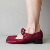 Breakj 2023 Spring New Low Heel Buckle With Shallow-Mouth Single Shoe Size 40-43 Single