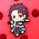 Comics Style PVC Shoe Charms Cute Sandals Accessories Shoes Buckle Decorations fit Croc JIBZ Kids X-mas Party Gifts