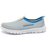 Women Casual Shoes 2021 Women Sneakers Summer Fashion Air Mesh Women's Shoes Slip-on Female Sneakers Plus Size Female