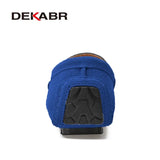 Handmade Men Loafers Luxury Genuine Leather Casual Shoes Comfortable Soft Driving Shoes Warm Fur Plus Office