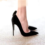 Breakj And Autumn 2025 New Fashion Black High Heels Women's Fine Heel 10Cm Sexy French Girl Little Single