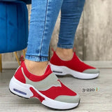 Breakj New Mesh Leisure Cushion Thick-Bottomed Sneakers Large Mesh Shoes Fly-Weaving