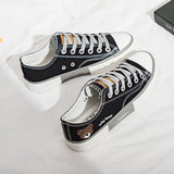 Women Canvas Shoes High Top Flat Shoes for Women White Black Sneakers Board Shoes Bear Canvas Sneakers Sneakers