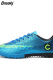 Men Large Size FG/TF Soccer Shoes Football Cleats Soccer Ankle Boots Teenager Training Sneakers Kids Indoor Sports Shoes