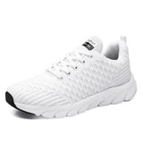 Mesh Sneakers 2021 New Breathable Women Flat Shoes Lightweight Casual Sports Shoes Ladies Lace-up Non-slip Sneakers