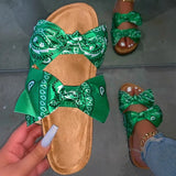 Sandals Platform Retro Shoes Woman 2021 Fashion Female Shoes Summer Bow Sandals Shoes Women Flip Flop Chaussures