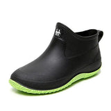 Boots Women's Rubber Anti-skid Colorful Unisex Ankle Boots Lightweight Slip On Boots Shoes 2020 Water-proof Drop