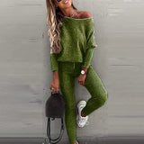 Two Piece Set Tracksuit Women Fall Top Pants Sets Female Gym Joggers Suit Sports Wear Francais Streetwear