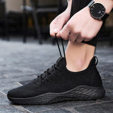 Men Sneakers Male Shoes Adult Red Black Gray High Quality Breathable Non-slip Soft Mesh Men Shoes Summer Size