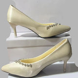 Breakj New Pointed Light Mouth Water Drill Patent Leather Fine Heel Single Shoes Autumn Sexy Temperament Fairy Nude High-Heeled