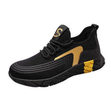 Men's Safety Shoes Boots With Steel Toe Cap Casual Men's Boots Work Indestructible Shoes Puncture-Proof Work