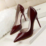 Pumps Concise High Heels Fashion Solid Women Shoes Bridal Wedding Shoes Ladies Pumps Shoes Red