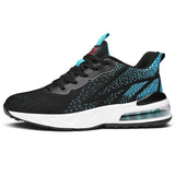 Summer New Men Sneakers Fashion Breathable Mesh Casual Lace Up Sport Shoes Outdoor Lightweight Running Shoes Big
