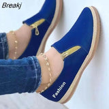 Women's Comfy Sneakers Flats Autumn Buckle Strap 2023 New Casual Travel Breathable Sneaker Buckle Strap Round Toe Ladies