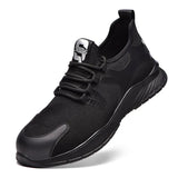 Shoes Ankle Boots Breathable Work Safety Shoe With Steel Toe Cap Kevlar Midsole Puncture-proof High Quality Working