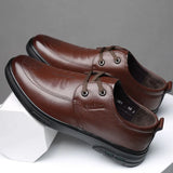 Leather Men Shoes Casual Luxury Brand Soft Mens Sneakers Breathable Lace up Moccasins Male Driving Shoes Zapatos