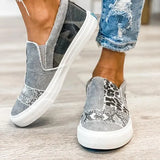 Women's Shoes 2024 New Flat-Bottomed Canvas Lazybones, Large-Size Casual Shoes, Love