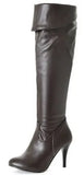Women Boots Thin High Heels Boots Women Sexy Over Knee Ladies Boots Spring Autumn Shoes Black White Shoes botas de