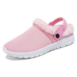 Slippers New Warm Men's Slippers Short Plush Flock Home Slippers for Men Hard-wearing Non-slip Sewing Soft Lovers