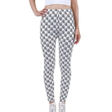 Push Up Leggins Mujer Stripe Printed Leggings Women Dot Mid Waist Polyester Fitness