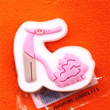 1pcs Hello Baby PVC Shoe Charms Decoration Teether Pacifier Designer Shoes Buckle Accessories Badges Croc Accessory
