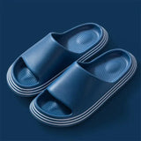 Indoor Slippers Summer Women's Platform Ladies Slides Soft Soled Bathroom Shoes Flat Sandals Casual Comfortable Beach