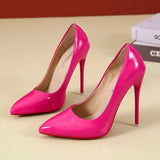 Breakj High-Heeled Women's Autumn 2023 Fine-Heeled Tips Ultra-High Heel Single-Shoe Fashion Women's