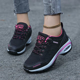 Breakj And Winter Outdoor Hiking Shoes Thick Soles High Rocking Shoes Anti-Slip Soft Soles Mother Shoes Leisure Tourism Women's Shoes