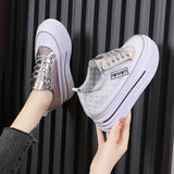 shoes Mesh Sneakers Women 2022 Ladies platform Shoes Breathable Tennis Female Vulcanized Shoes Woman Spring Summer