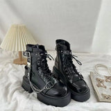Breakj Sweet Cool Wind Small High Fashion Boots Fall 2025 New British Punk Windy Martin