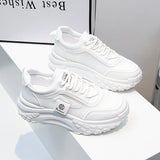 Breakj Shoes Female 2025 Summer New Ins Wind Korean Version Student Shoes Thick Platform Heighten Casual Sports Shoes Female XW