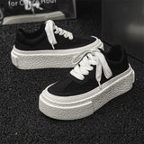 Breakj Leisure Small White Shoes Advanced Design Sense Men's Small Platform Increased Single Shoes Spring And Autumn