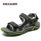 High Quality Summer Men Sandals Real Leather NonSplit Soft Comfortable Men Shoes New Fashion Men Casual Shoes Size