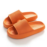 Thick Platform Cloud Slippers Summer Beach Eva Soft Sole Slide Sandals Leisure Ladies Indoor Bathroom