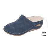 Breakj Slope And Plus-E-Legged Slippers Women's New Slopes In The Autumn And Winter Of 2025 And A Foot Pedal Bag Head Casual