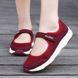 Women Flats 2021 Spring Summer Ladies Mesh Flat Shoes Women Sneakers Soft Breathable Women Casual Shoes Female Zapatos