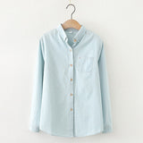 Women Blouses Shirts Tunic Womens Tops And Blouse 2020 Womenswear Long Sleeve Clothing Button Up Down Outwear OL