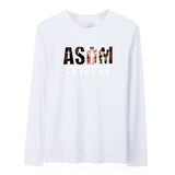Long Sleeve T-shirts Autumn Print Gothic Vintage Ulzzang Cozy High Street Streetwear 4XL Baggy Korean Trendy Harajuku BF