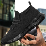 Running Shoes Lightweight Comfortable Casual Shoes Men Sneakers Socks Walking Loafers Male Big Size 46 Support