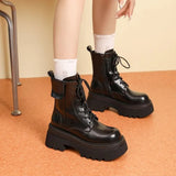 Breakj Fashion Boots Versatile Trend New Autumn And Winter Fashion Thick Bottom Increased Anti-Skid Wear-Resistant New Hot