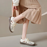 Hollow Roman Sandals Women 2024 Summer Breathable Retro Single Shoe Thick Sole Sports Casual Women's Shoes