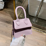Marbling Crossbody Bags For Women 2021 PU Leather Shoulder Bag Waterproof Handbags For Women Korean Style Female