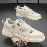 Breakj Spring And Summer New Leather Low-Top Shoes Hongfeng Trend Student Board Men's Shoes Korean Version Of Sports Casual