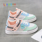 Summer Women Sneakers White Tennis Women Shoes Canvas Female Shoe Platform Flats Casual Ladies Vulcanize Shoes basket