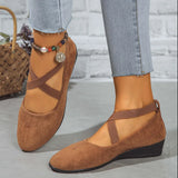 Breakj 2025 New Large-Size Tip-Tloping Single Shoes Women's Bean Shoes Sports Casual