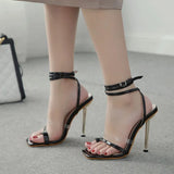 Heels High-Heeled Shoes With Fashionable Toes And Women's Large-Size