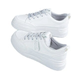 Breakj Version Of Fashion Small White Shoes Women 2025 Summer New College Style Shoes Loose Cake Thick-Soled Casual