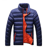 New Autumn Winter Jackets Parka Men Warm Outwear Casual Slim Mens Coats Windbreaker Quilted Jackets Men