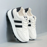 Breakj Summer New Large-Size Women's Thick-Soled Sports Casual Shoes In Front Of The Lace Round