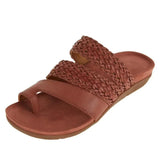 Women Sandals Retro Low Heels Sandalias Mujer Summer Shoes For Women 2022 Slippers Women Summer Flip Flops Flat Heel Shoes